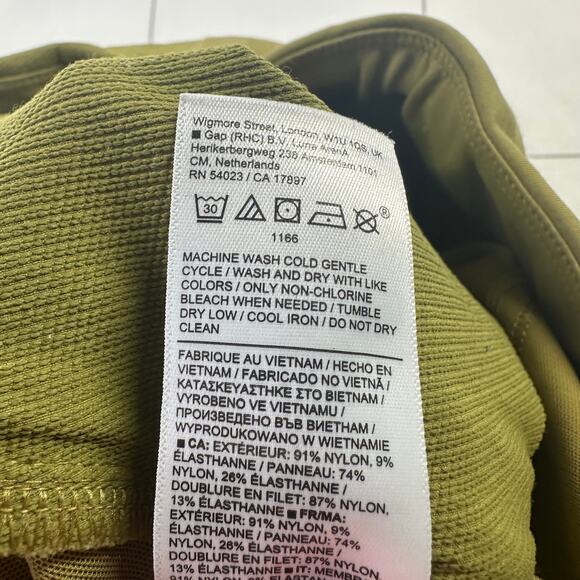 Athleta Pants Womens 6 Petite Green Headlands Hybrid High Rise Cargo Athletic - Picture 6 of 13